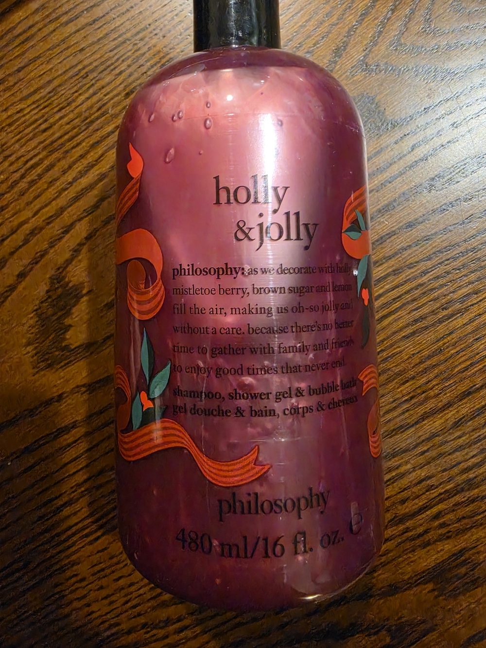 Philosophy Holly & Jolly Holiday Shower Gel
